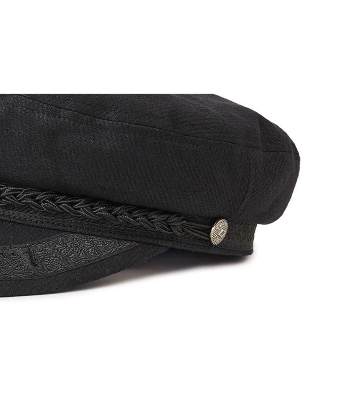 Brixton black fisherman cap